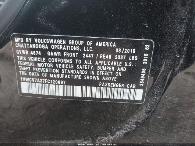 Volkswagen Passat 2.0l Tdi Sel Premium