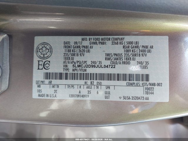 Lincoln MKC Select