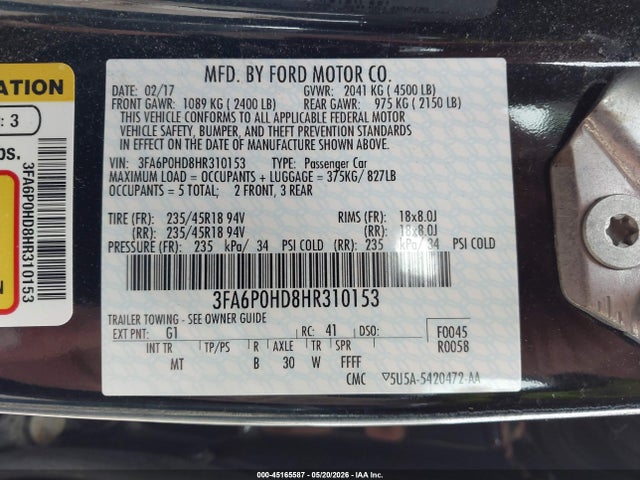 Ford Fusion Se