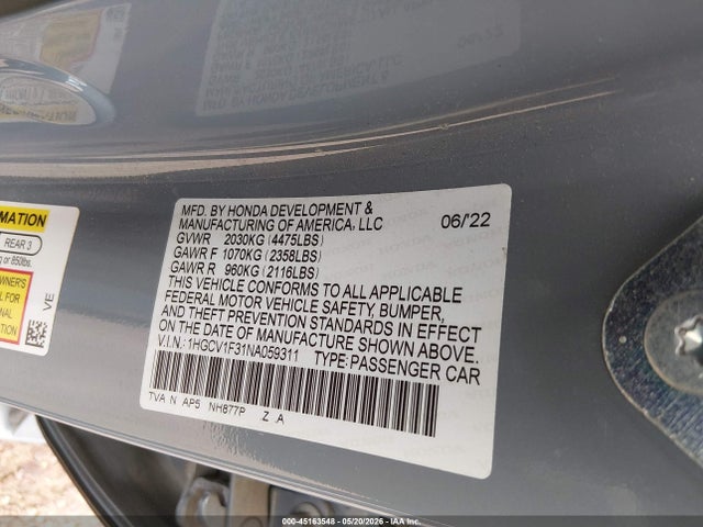 Honda Accord Sport