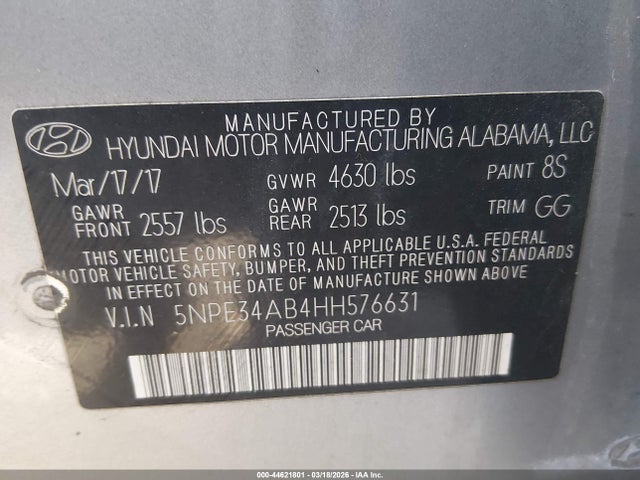 Hyundai SONATA Sport 2.0t