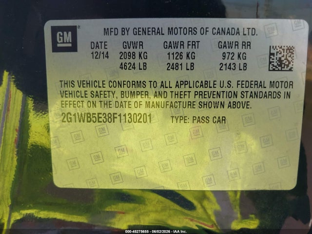Chevrolet Impala Lt