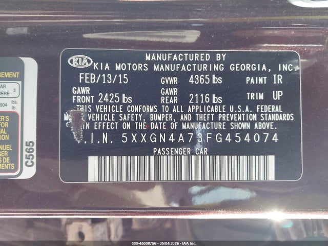 Kia Optima Ex