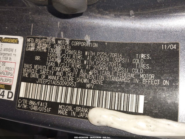 Toyota Highlander V6