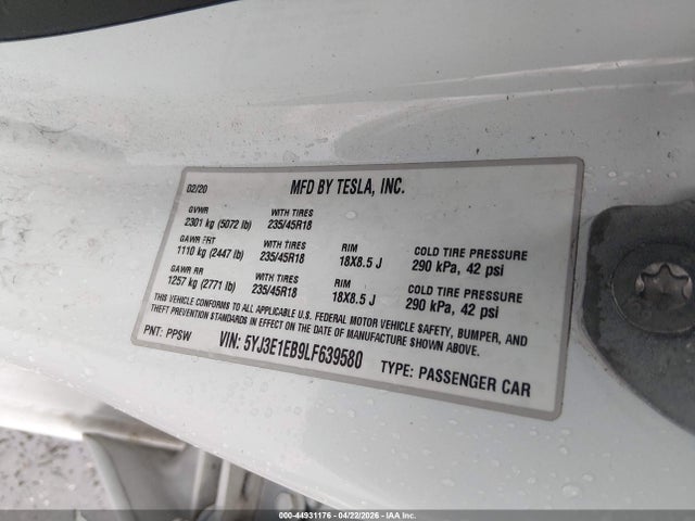 Tesla Model 3 Long Range Dual Motor All-wheel Drive