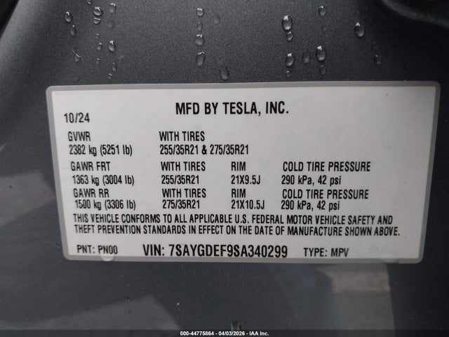 Tesla Model Y Performance Dual Motor All-wheel Drive