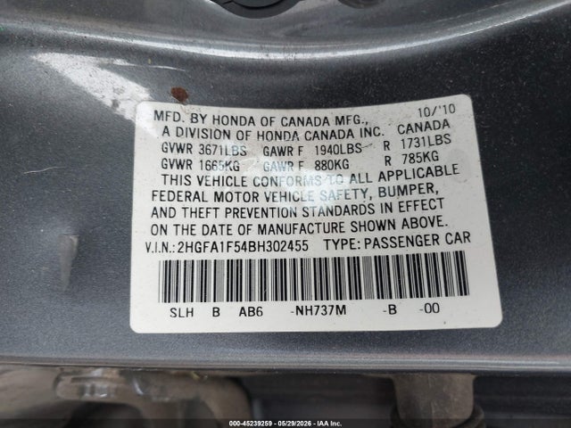 Honda Civic Lx