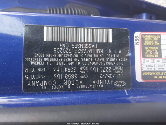 Hyundai ELANTRA Sel