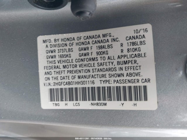 Honda Civic Lx-p