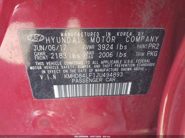 Hyundai ELANTRA Value Edition