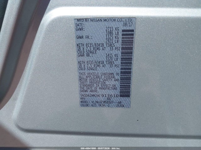 Nissan Pathfinder Sl