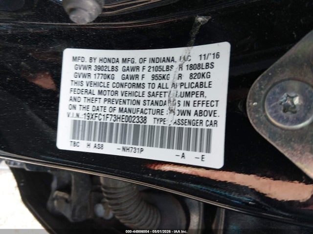Honda Civic Ex-l