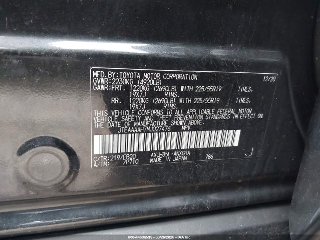 Toyota Venza Xle