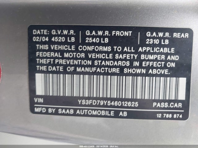 Saab 9-3 Arc