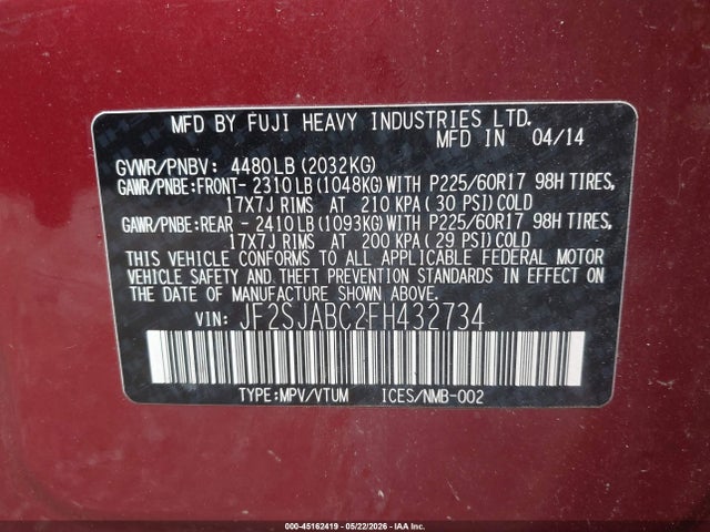 Subaru Forester 2.5i