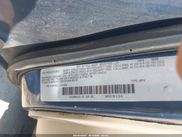Subaru Outback 2.5i Limited