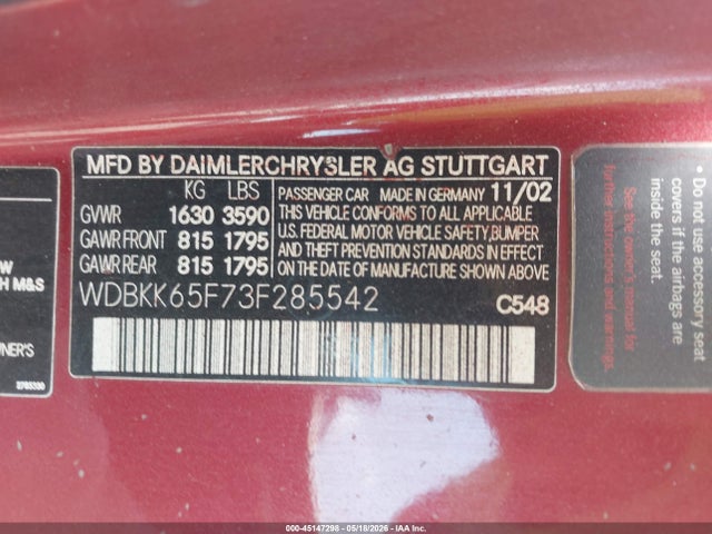 Mercedes-Benz Slk-class