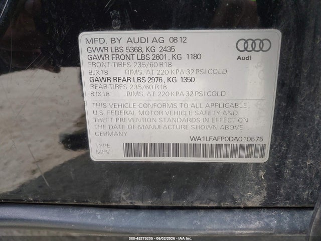 Audi Q5 2.0t Premium