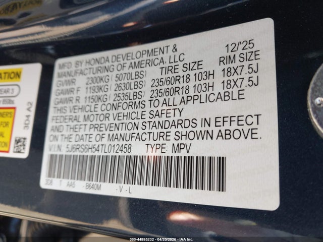 Honda CR-V Hybrid Awd Sport