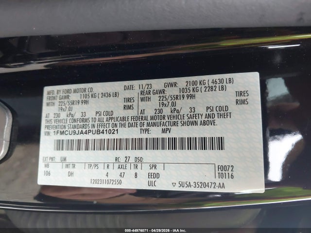 Ford Escape Platinum