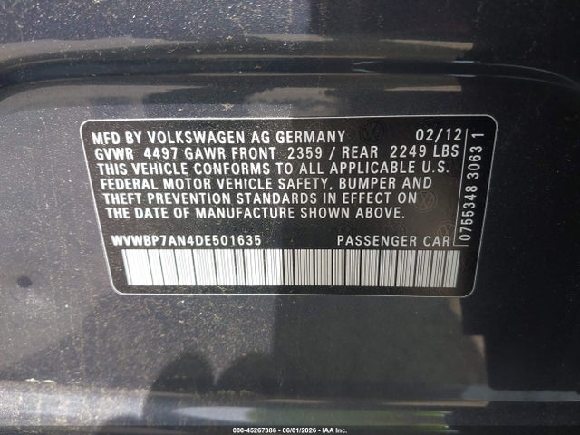 Volkswagen CC 2.0t Sport Plus