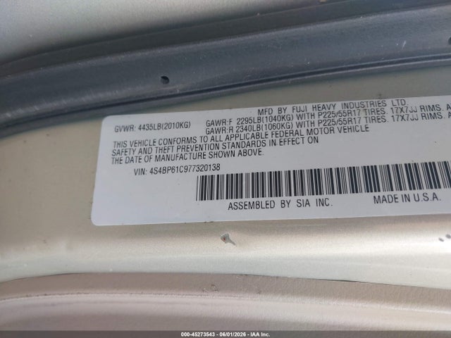 Subaru Outback 2.5i