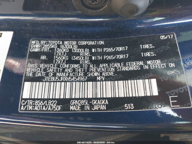 Toyota 4Runner Sr5 Premium