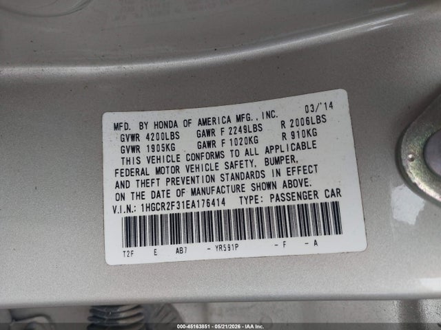 Honda Accord Lx