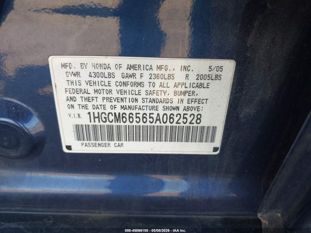 Honda Accord 3.0 Ex