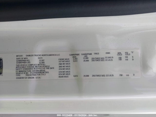 Freightliner Cascadia 126