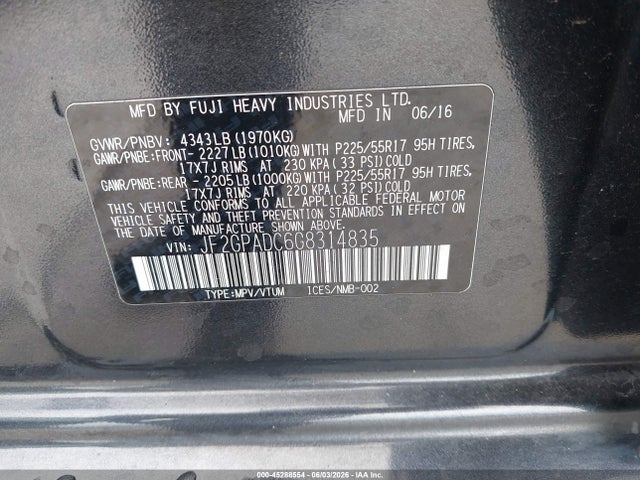 Subaru Crosstrek 2.0i Premium