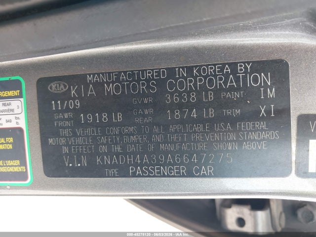 Kia Rio Lx