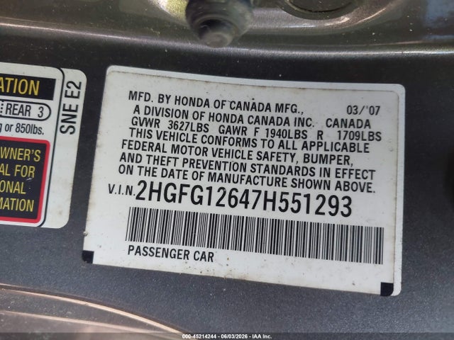 Honda Civic Lx