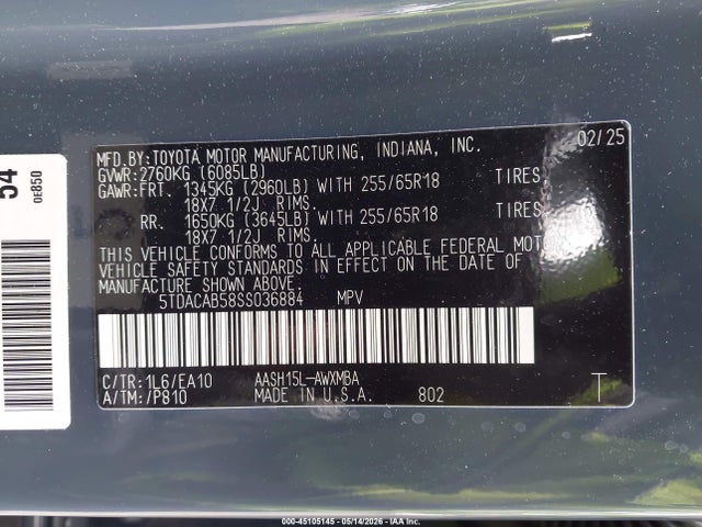 Toyota Grand Highlander Hybrid Xle