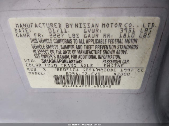 Nissan Sentra 2.0sr