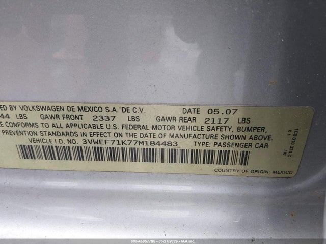 Volkswagen Jetta Wolfsburg Edition