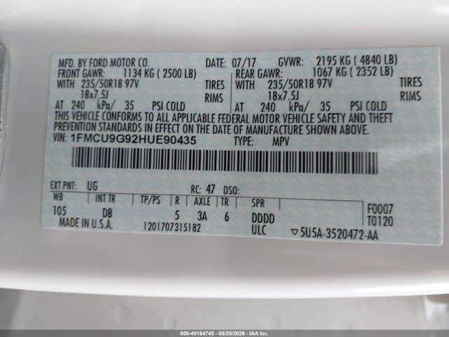 Ford Escape Se