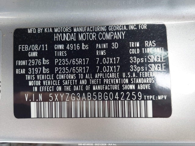 Hyundai SANTA FE Gls