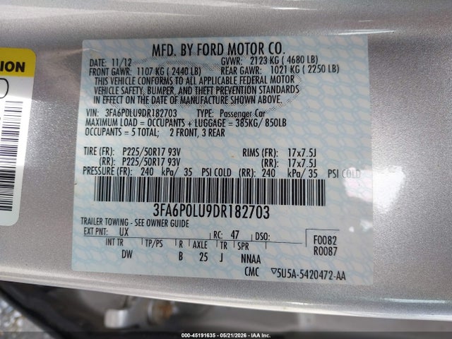 Ford Fusion Se