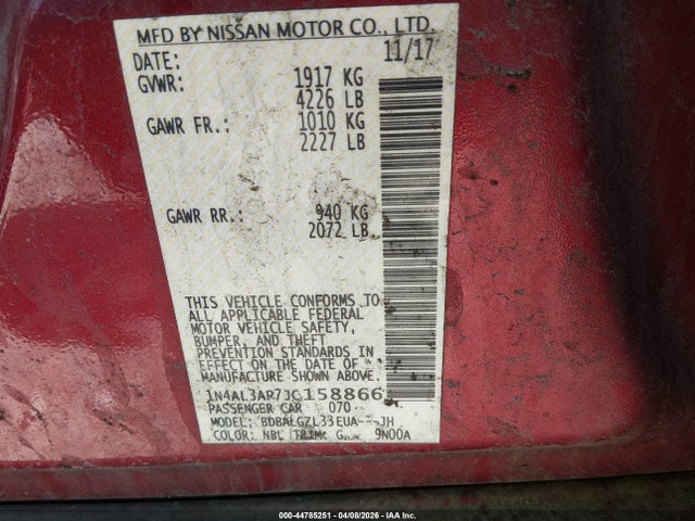 Nissan Altima 2.5 S