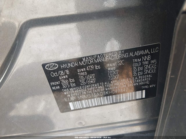 Hyundai SANTA FE Sel