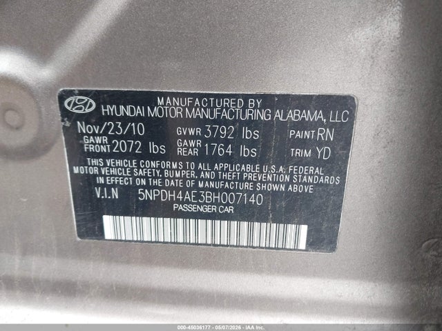 Hyundai ELANTRA Gls