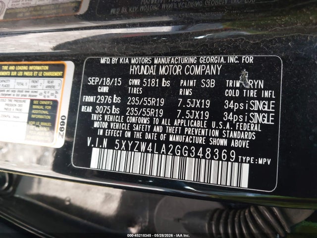 Hyundai SANTA FE 2.0l Turbo