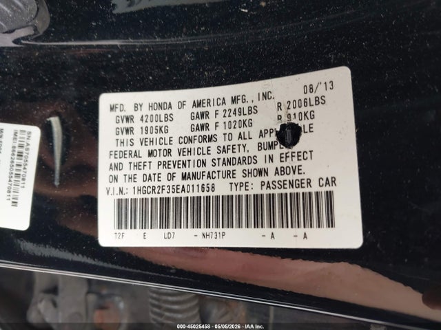 Honda Accord Lx