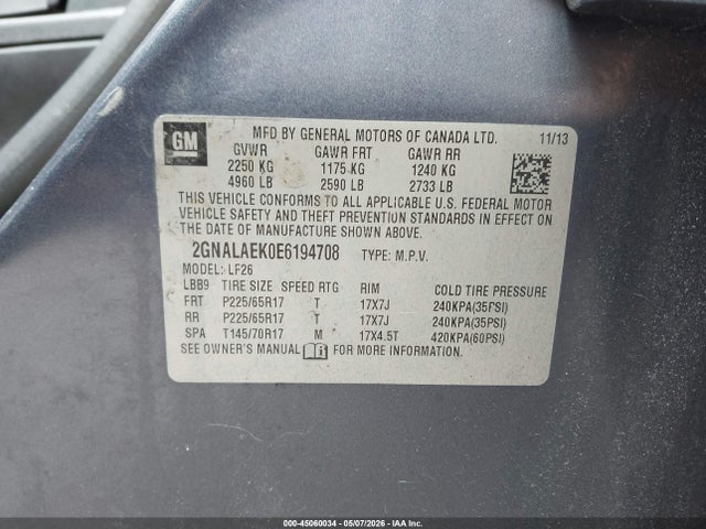 Chevrolet Equinox Ls