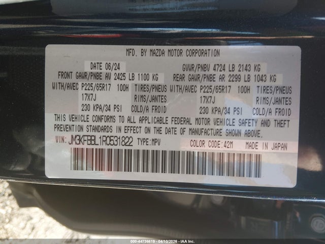 Mazda Cx 2.5 S Select