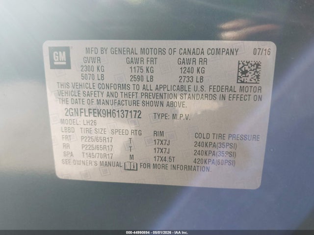 Chevrolet Equinox Lt