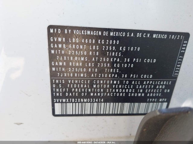 Volkswagen Taos 1.5t Se