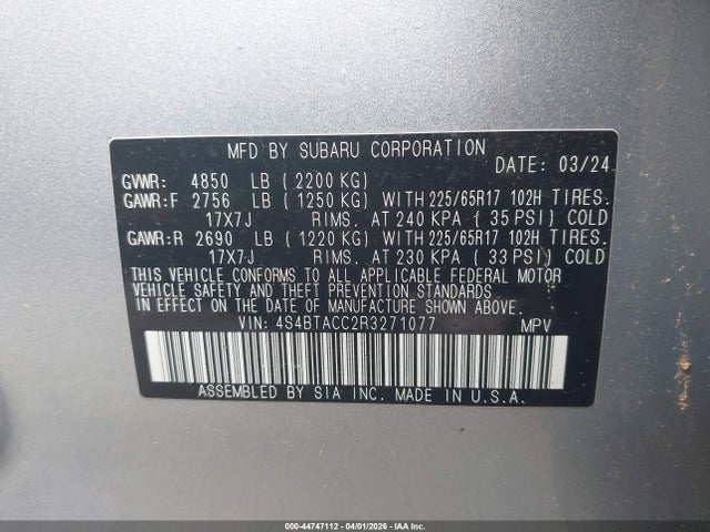 Subaru Outback Premium
