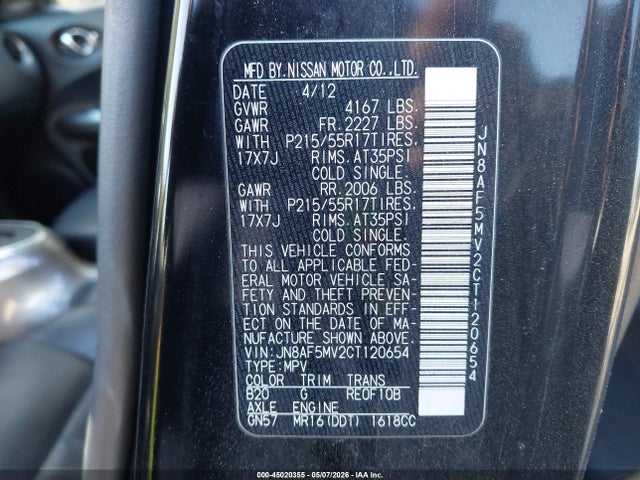 Nissan JUKE Sl
